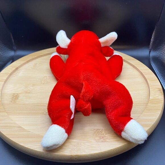 Ultra rare and collectible, Snort the Bull.  2 beanie set.  Both mint condition - Picture 3 of 16